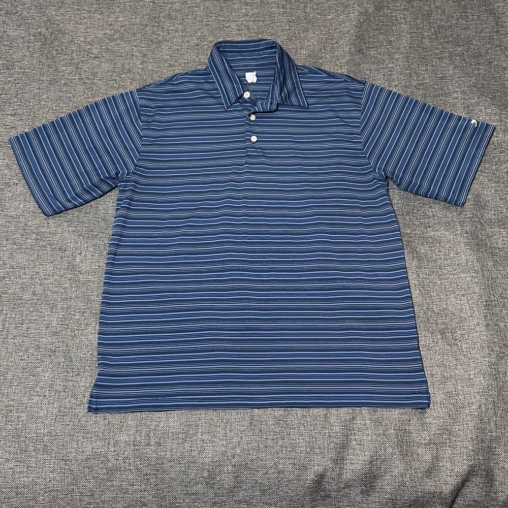 Slazenger Men's Striped Performance Golf‎ Polo Shirt
